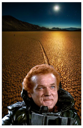 Man black jacket field camera - massurrealism free wallpaper for mobile