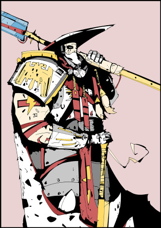 Man costume sword shield cow - eddie mendoza free wallpaper for mobile