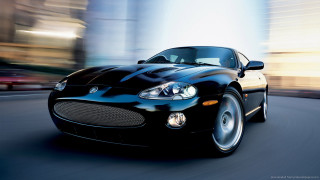 Black sports car city street 2 - the car free wallpaper for desktop