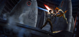Star wars fight ship rocket - scene free wallpaper