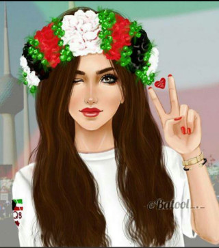 Girl long hair flower crown - bouchta el hayani free wallpaper for tablet