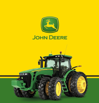 Green tractor deere logo yellow - dahlov ipcar free wallpaper for tablet
