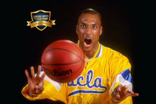 Man holding basketball left hand - his free wallpaper