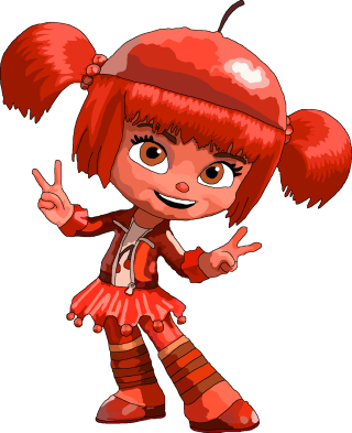 Chica macnab cartoon girl red - a red hat free wallpaper for mobile