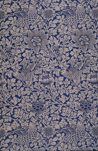 Blue white floral design border - a blue border free wallpaper for mobile