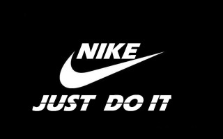 Nike just do it white - a nike logo free wallpaper