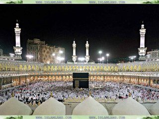 Large group people building night - a large building free wallpaper