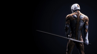 Futuristic man suit sword camera - metal gear free wallpaper