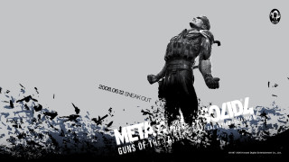 Man suit tie sky birds - metal gear free wallpaper