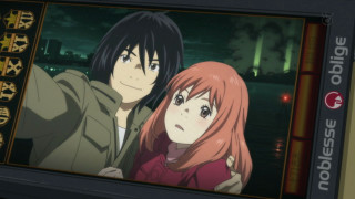 Anime couple characters screen city - neodada free wallpaper