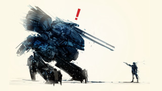 Man giant robot snow red 2 - a red light free wallpaper