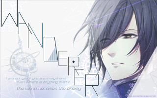 Anime character tie quote design - there free wallpaper