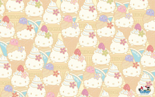 Ice cream cones flower pastel - pastel color free wallpaper
