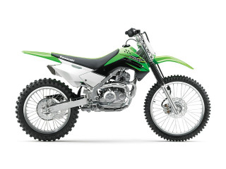 Green black dirt bike motorcycle - a black seat free wallpaper