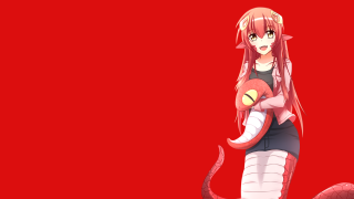Woman snake tail red object - a red object free wallpaper