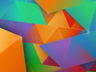 Colorful abstract background different colors 3 - triangle free wallpaper