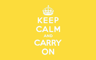 Yellow background keep calm and - calm free wallpaper for desktop