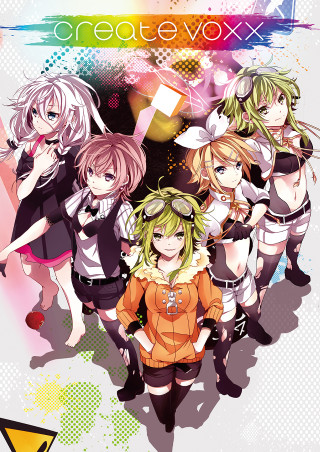 Anime girls group rainbow background - toyism free wallpaper for mobile