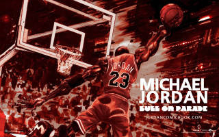 Michael jordan dunking basketball hoop - bill sienkiewicz free wallpaper