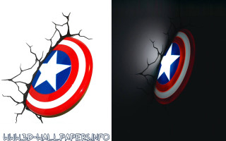Captain america shield light up - cracked free wallpaper