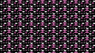 Black pink wallpaper hearts pattern - charly amani free wallpaper for desktop