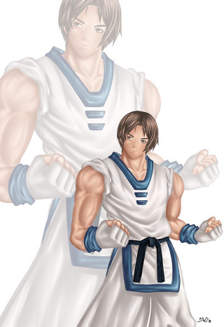 Man white blue uniform holding - uniform holding free wallpaper