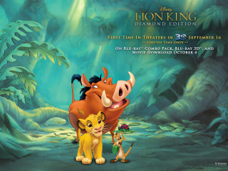 Lion king diamond edition poster - the character free wallpaper for desktop