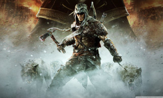 Man costume ax demon sword - a giant demon free wallpaper