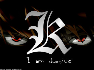 Black white photo k eyes - justice free wallpaper