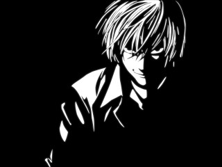Black shirt white hair manga - his cell phone free wallpaper