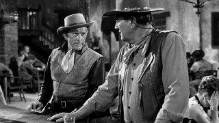 Cowboys bar conversation 1950s movie - two man free wallpaper