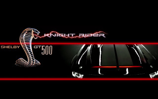 Car neon light red knight - a neon light free wallpaper