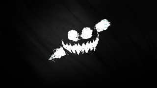 Monster face teeth fangs black - dom qwek free wallpaper