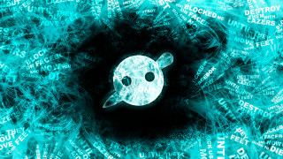 White object black hole destroy - a black hole free wallpaper