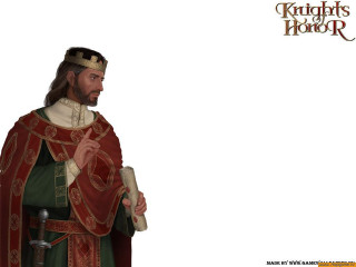 Man red green outfit crown - his head and a sword free wallpaper