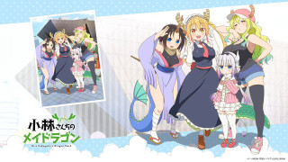 Anime girls group wall picture - a picture of them free wallpaper