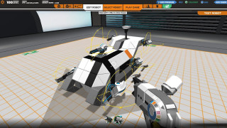 Robot room computer screen image - a computer free wallpaper