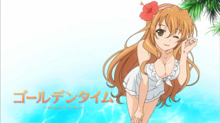 Girl white dress water hand - her head and a flower free wallpaper