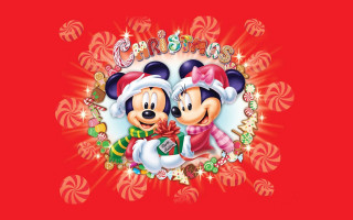 Mickey minnie mouse christmas wallpaper - naive free wallpaper for desktop