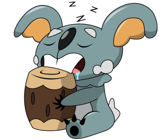 Cartoon koala wood mouth open - a toothbrush free wallpaper for desktop