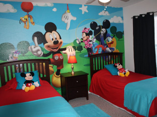 Mickey mouse bedroom wallpaper bedding - a bedroom free wallpaper