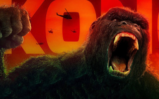 Gorilla mouth open helicopter movie - a gorilla free wallpaper