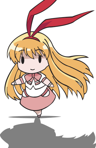 Cartoon girl red bow white - a detailed drawing free wallpaper for mobile