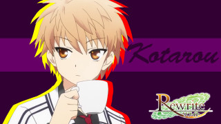 Anime character coffee purple background - a anime character holding free wallpaper