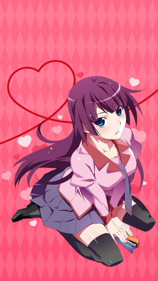 Girl long hair pink background - long hair free wallpaper for mobile