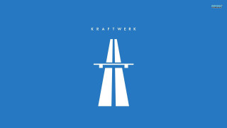 Highway kaaffwerk minimal poster blue - minimal free wallpaper
