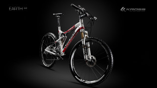 Bike redwhite stripe darkroom photorealism - a bike free wallpaper