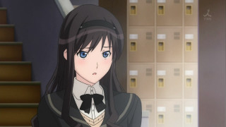 Woman black hair black dress 7 - long black hair free wallpaper