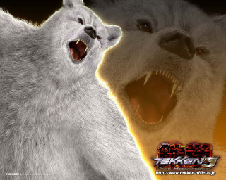 White bear open mouth teeth - tooth wide open free wallpaper