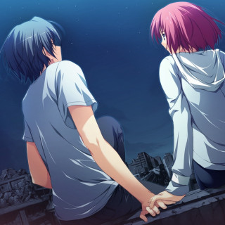 People sitting on ledge looking - a ledge free wallpaper for tablet